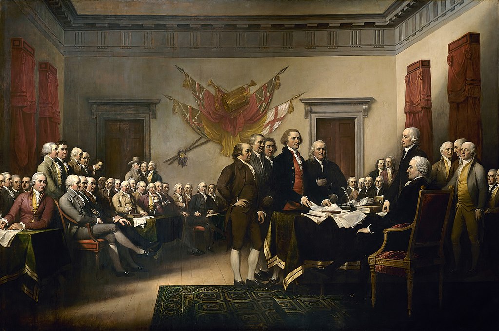 declaration of independence 1819 by john trumbull why we have a republic
