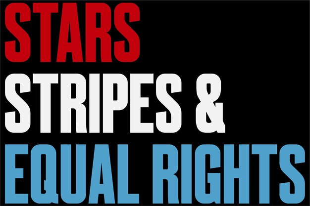 stars stripes equal rights